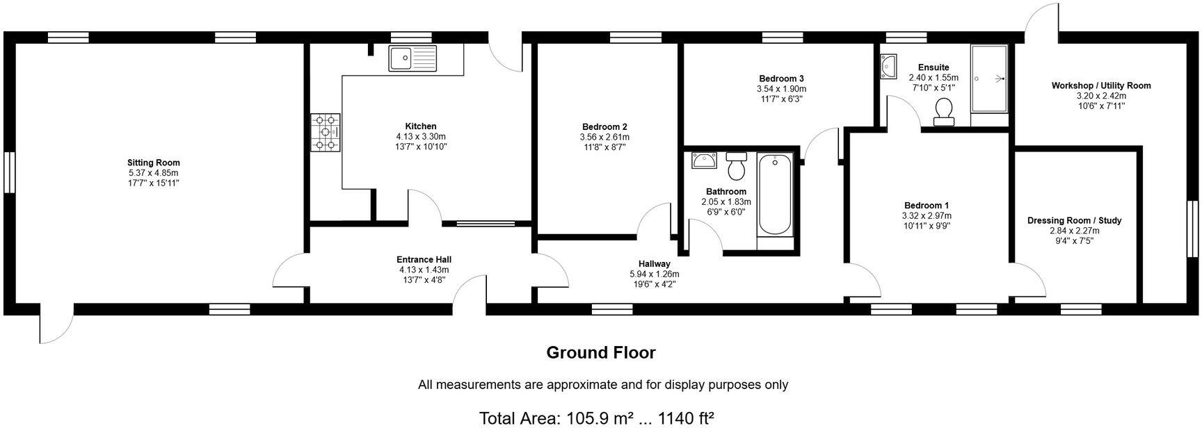 Badenhall, Eccleshall, ST21 floorplan