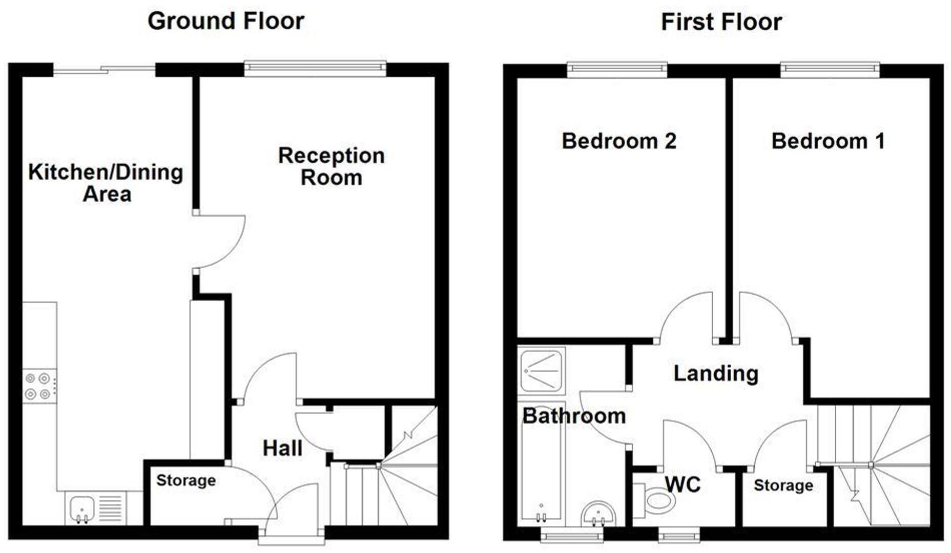 Rockley Gardens, Salford, M6 floorplan