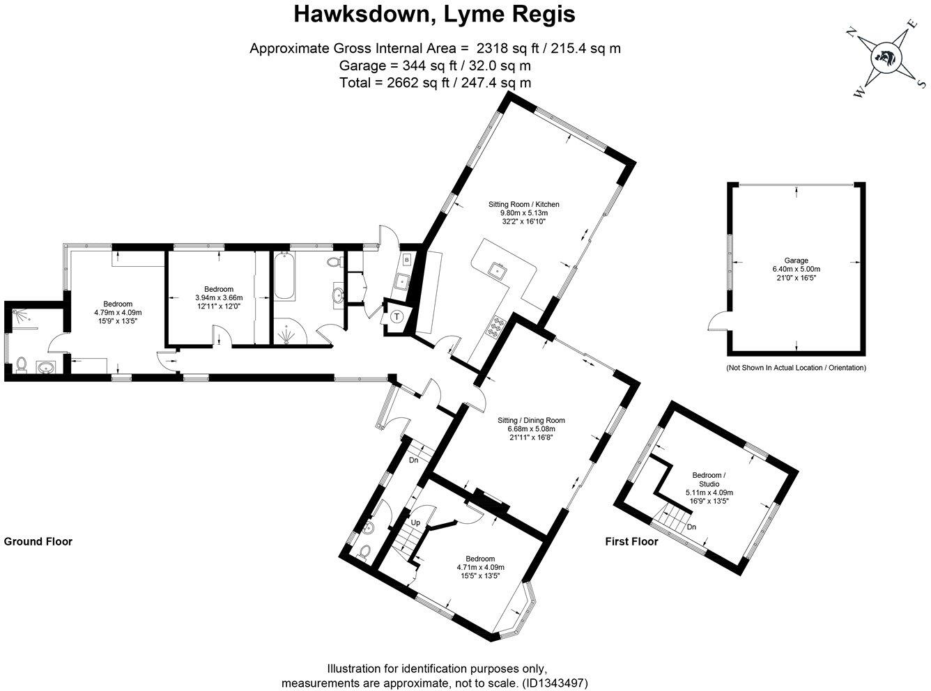 Clappentail Lane, Lyme Regis, Dorset, DT7 floorplan