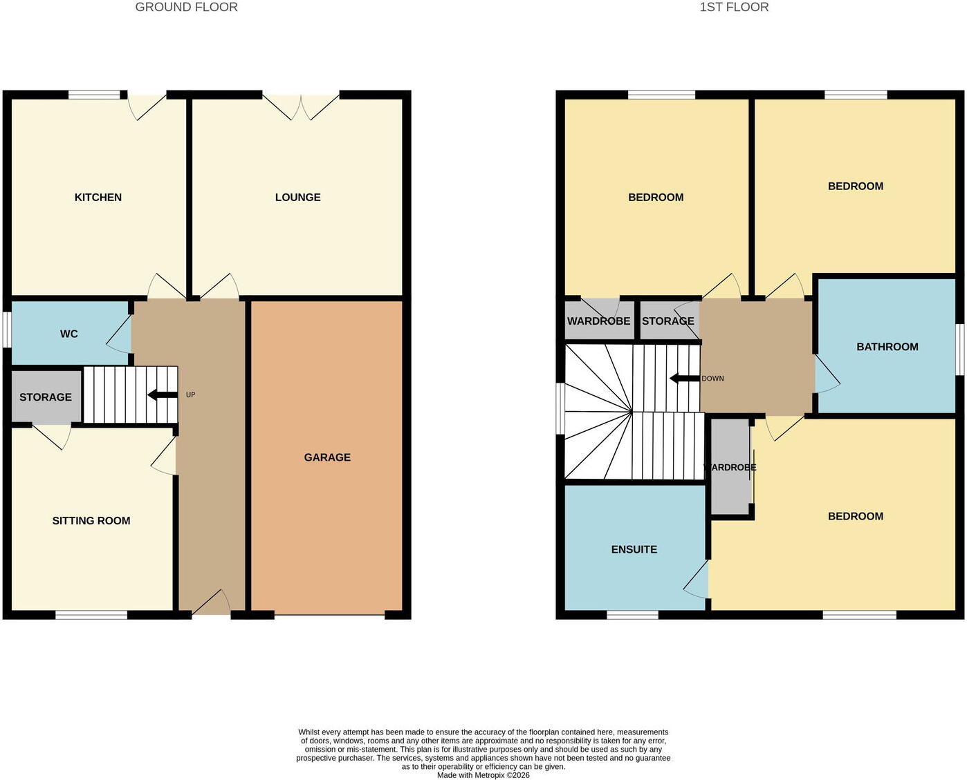44 Highlander Way, Tullibody, FK10 floorplan