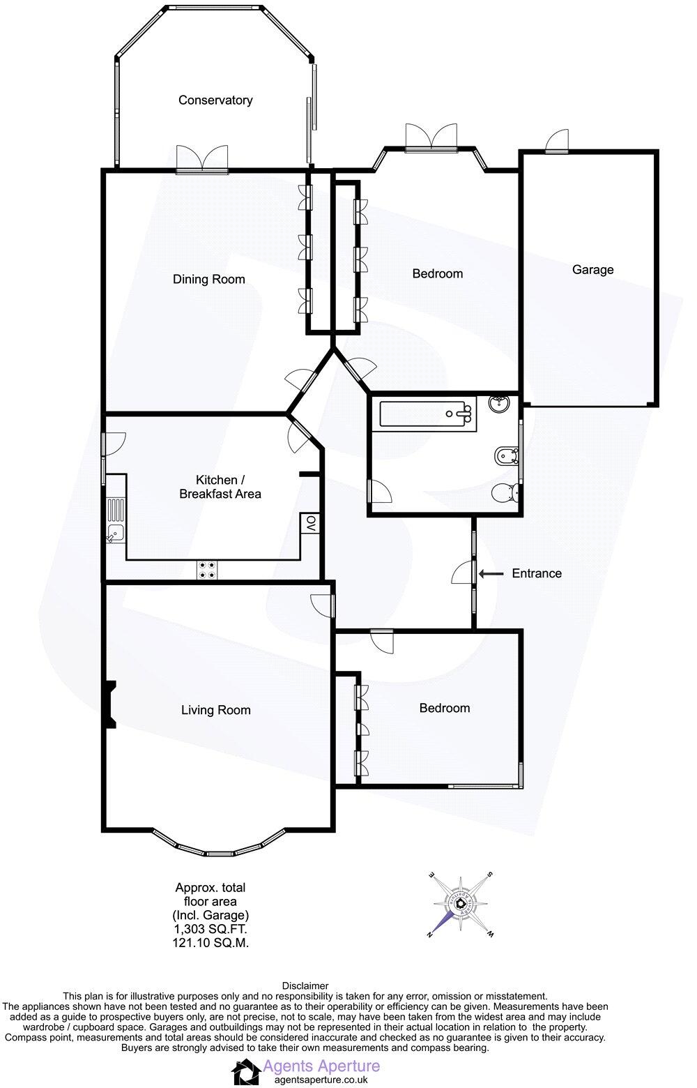 Park Drive, Upminster, RM14 floorplan