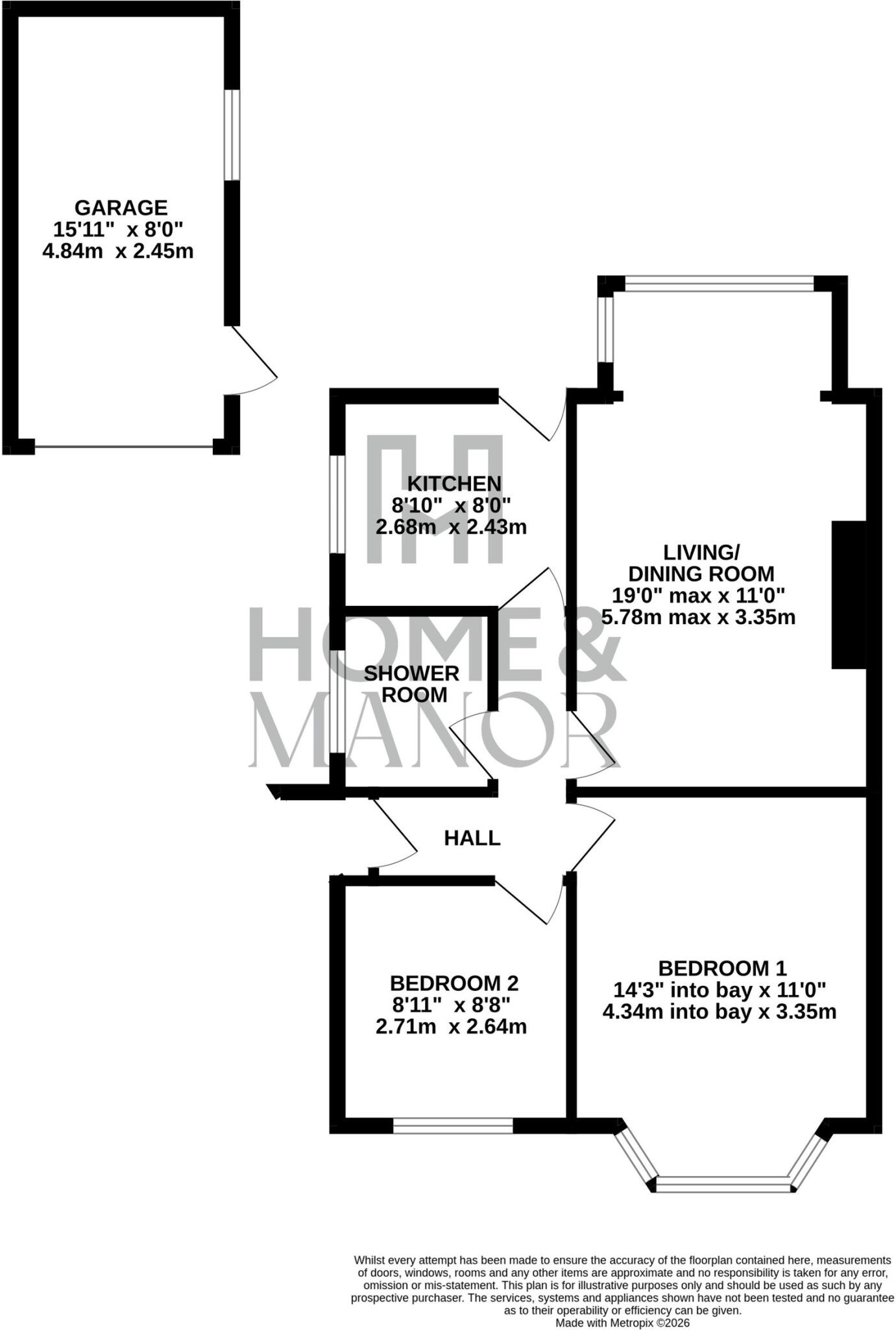 Highfield Mount, Dewsbury, WF12 floorplan