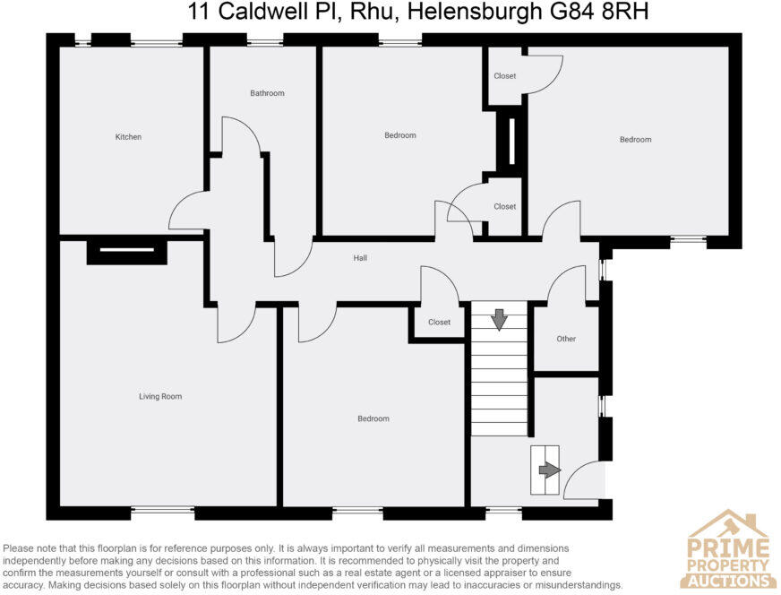 11 Caldwell Place, Rhu, Helensburgh, G84 8RH floorplan