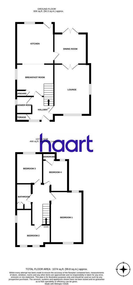Squirrels Heath Road, Harold Wood floorplan