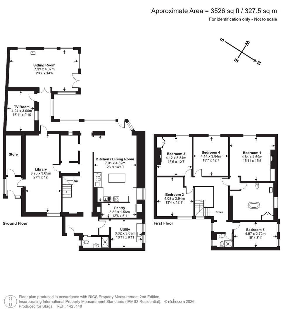 43, St. Davids Hill, Exeter floorplan