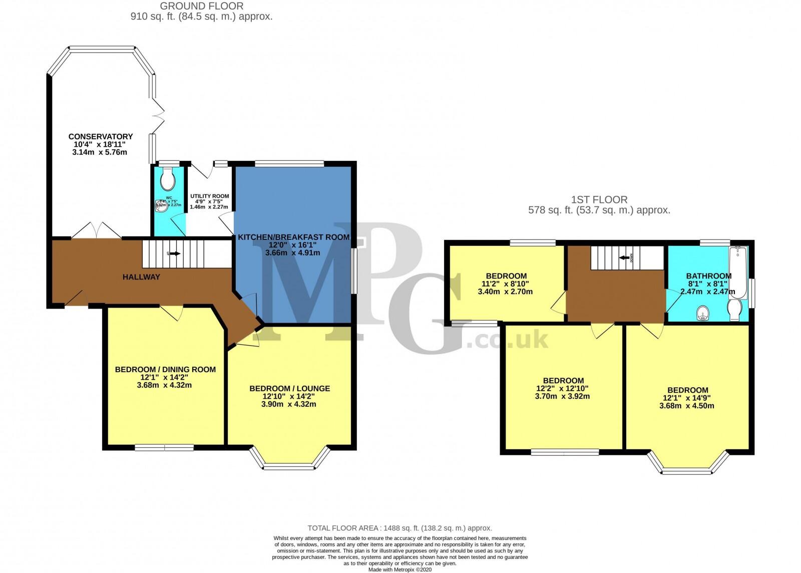 Wallis Road, BH10 floorplan