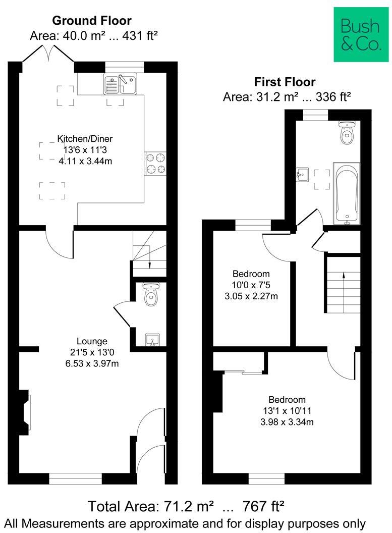 Gwydir Street, Cambridge floorplan