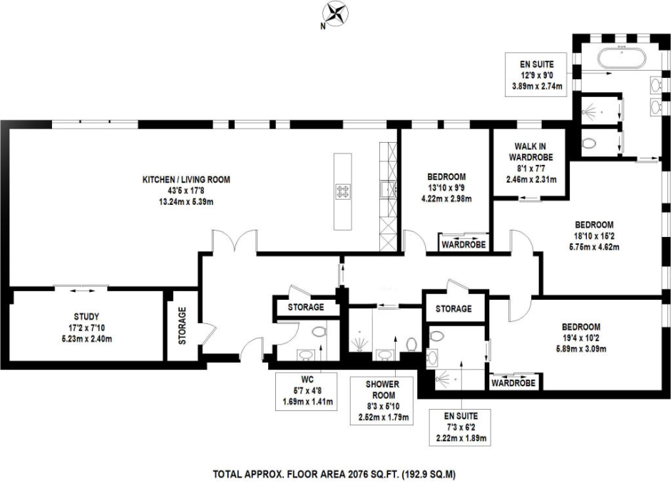 Islington Square, 8 Esther Ann Place, London, N1 floorplan