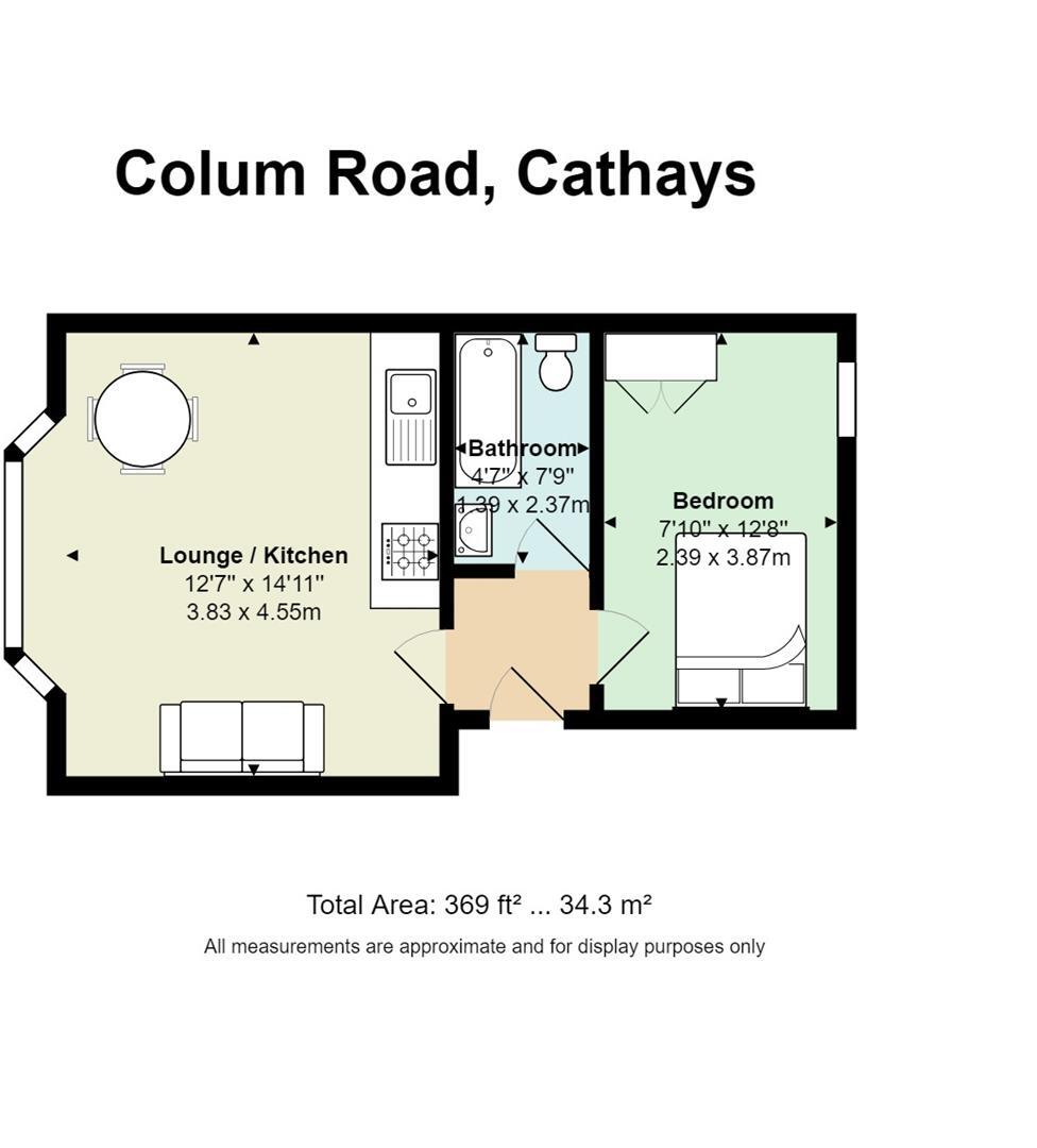 Colum Road, Cathays floorplan