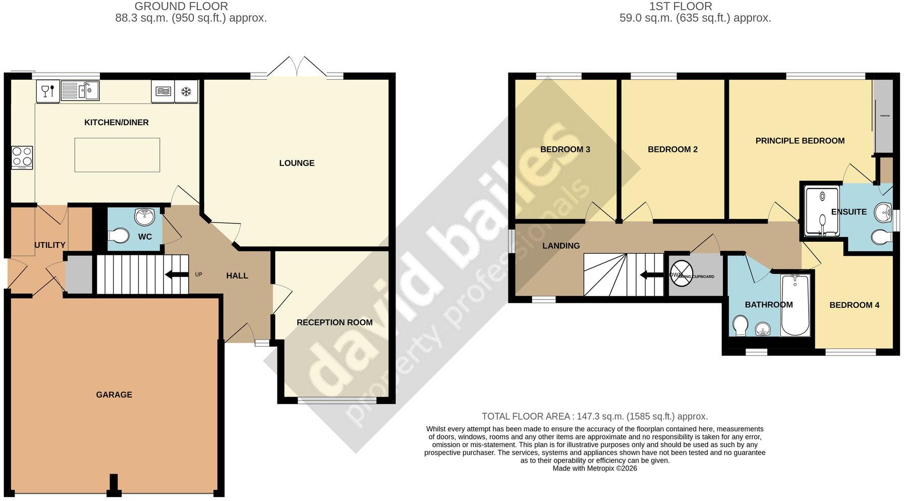 Potterburn Close, Stanley, DH9 floorplan