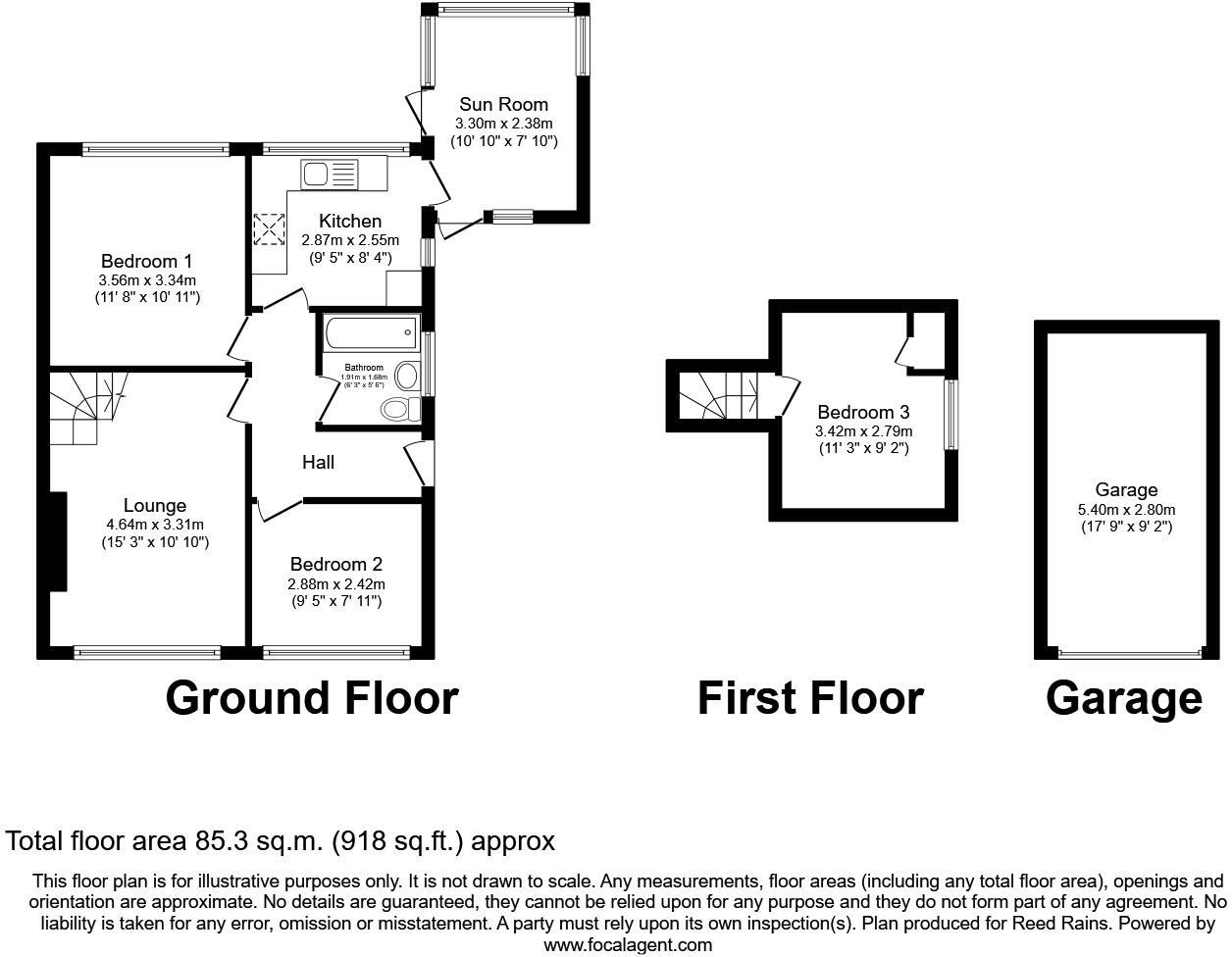 Sefton Avenue, Brighouse, West Yorkshire, HD6 floorplan