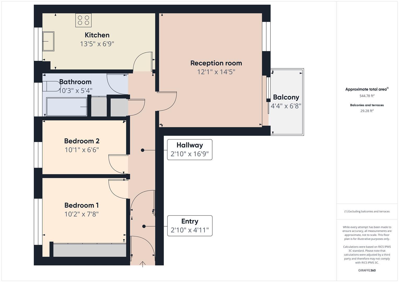 Queens Park Close, Mablethorpe floorplan