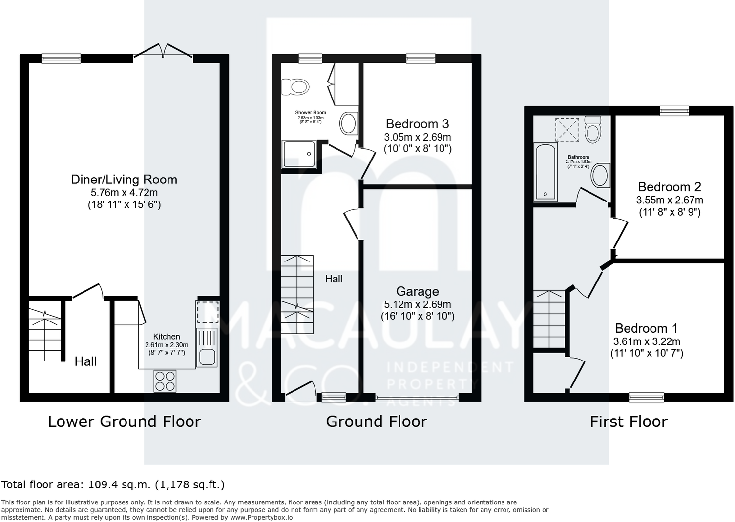 Rushy Fall Meadow, Keighley, BD22 7AZ floorplan