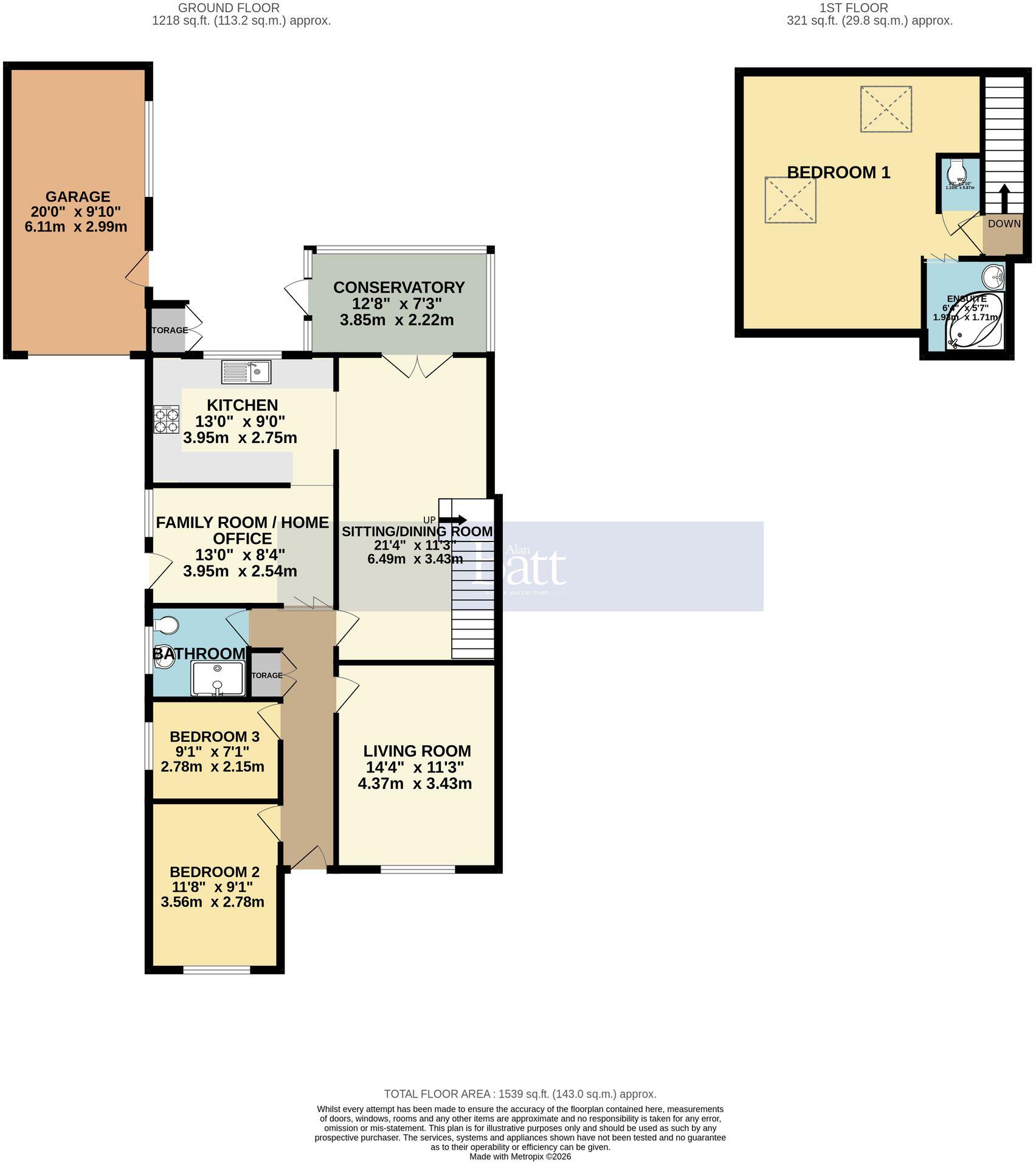 Balmoral Drive, Hindley, WN2 floorplan