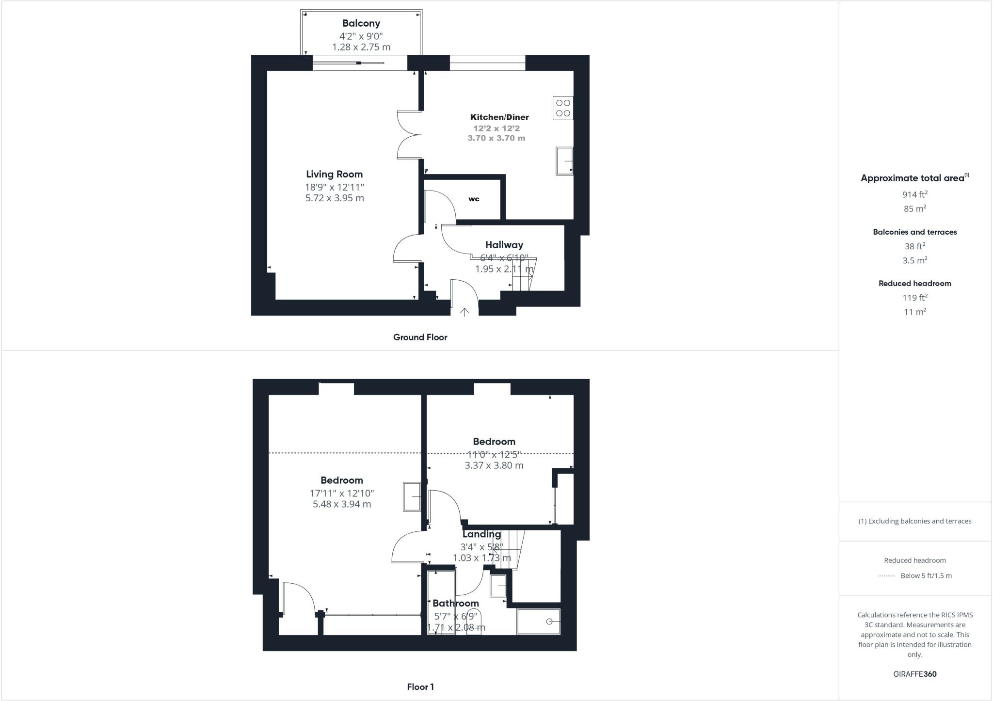 Sea Road, Southbourne, Bournemouth, Dorset, BH6 floorplan