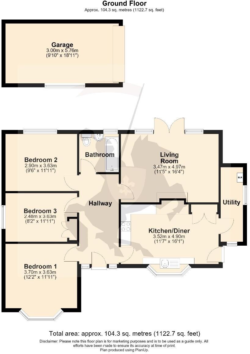 Grange Road, Bearley, Stratford-upon-Avon floorplan