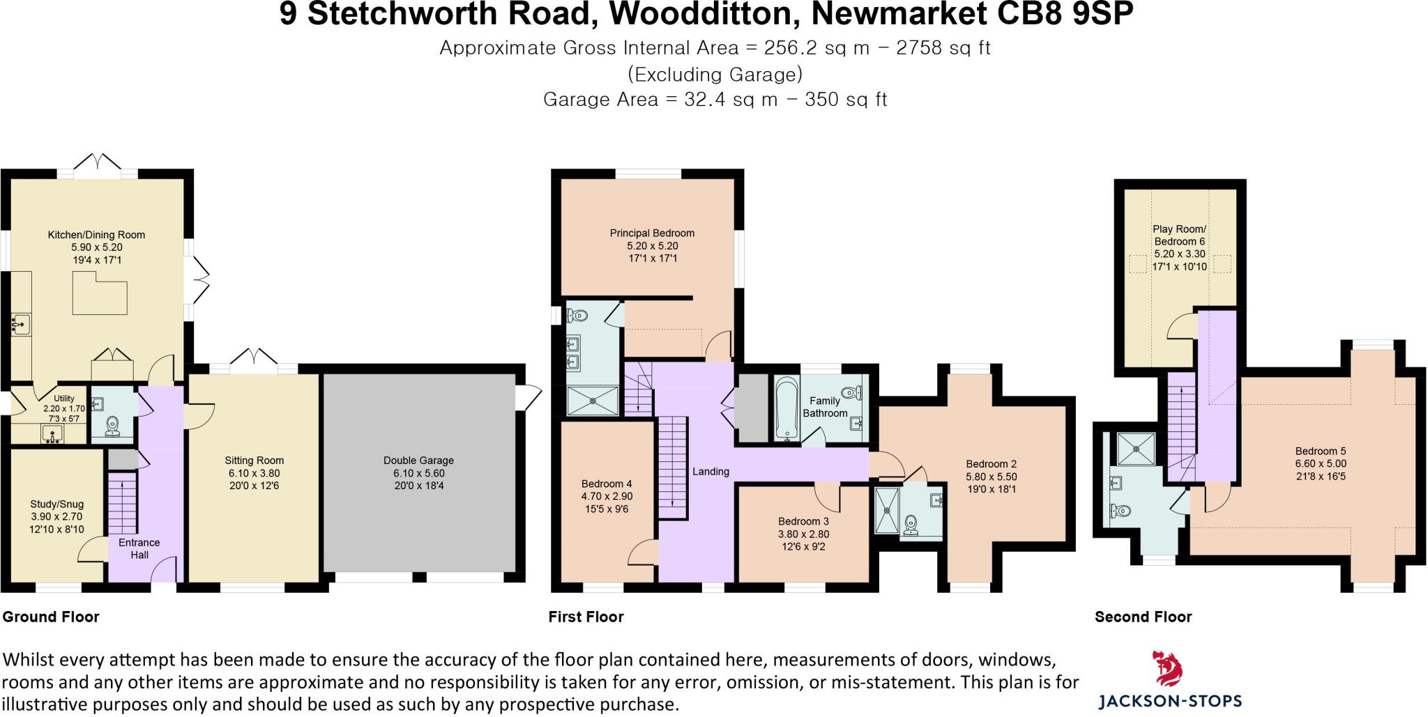 Stetchworth Road, Woodditton, Newmarket, Suffolk, CB8 floorplan