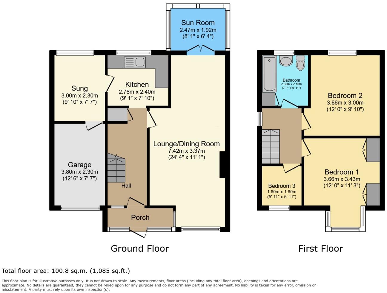 Victoria Road, TIPTON, DY4 8SN floorplan