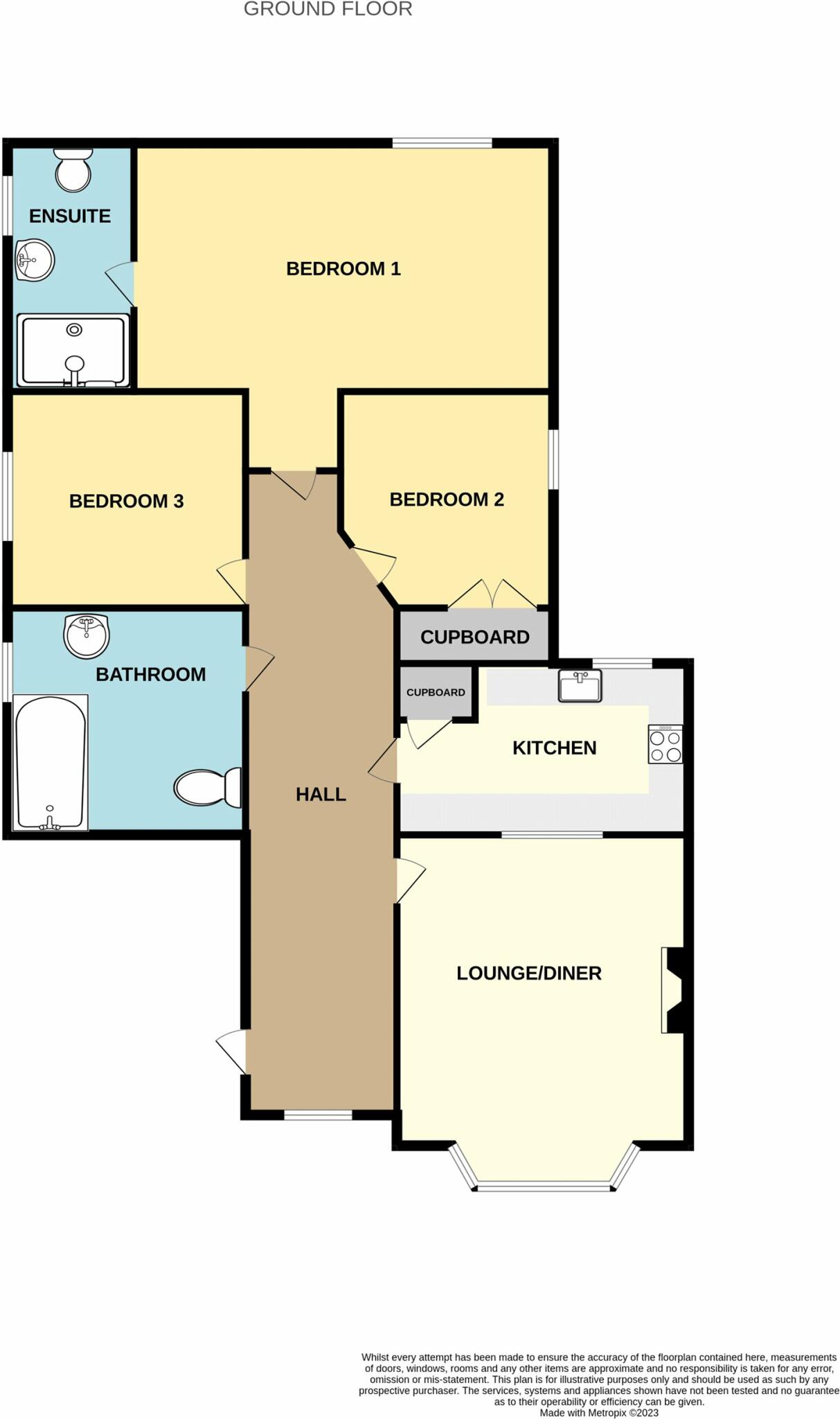 Seymour Villas, Woolacombe, Devon, EX34 floorplan