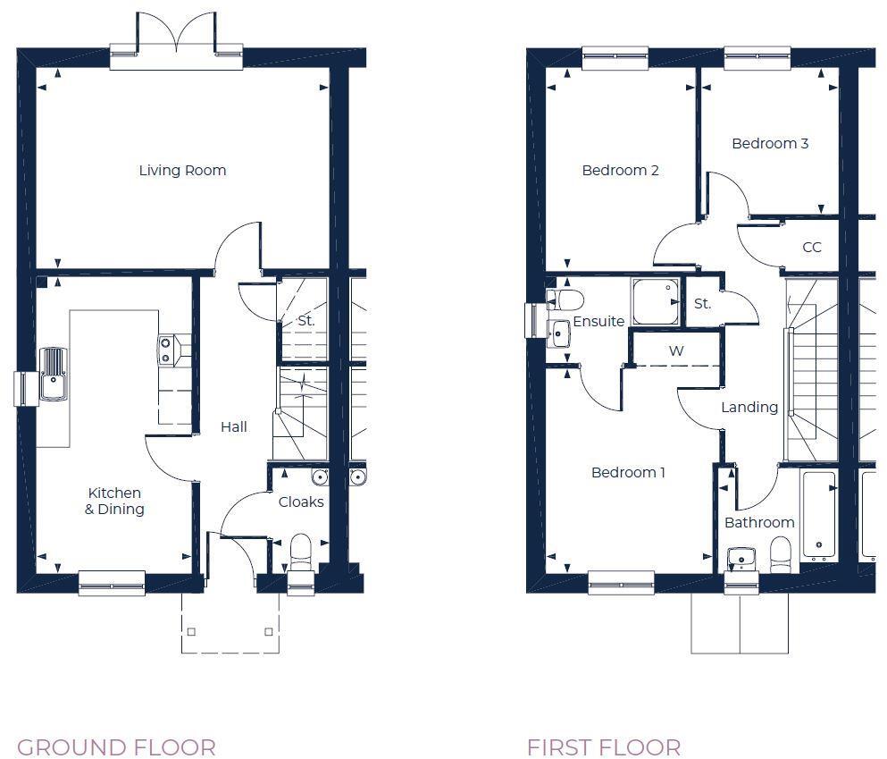 Florence Fields, Leintwardine floorplan