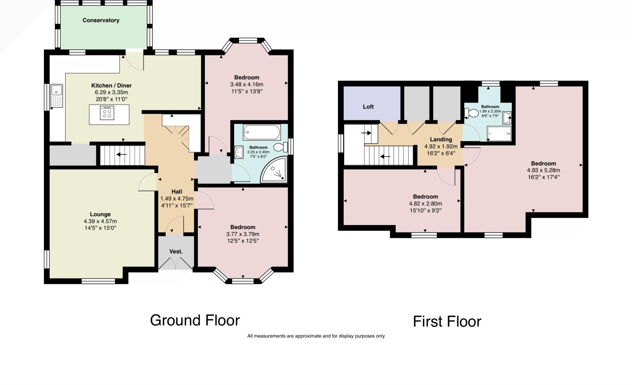 47, Loch Drive, Helensburgh, Argyll And Bute G84 floorplan