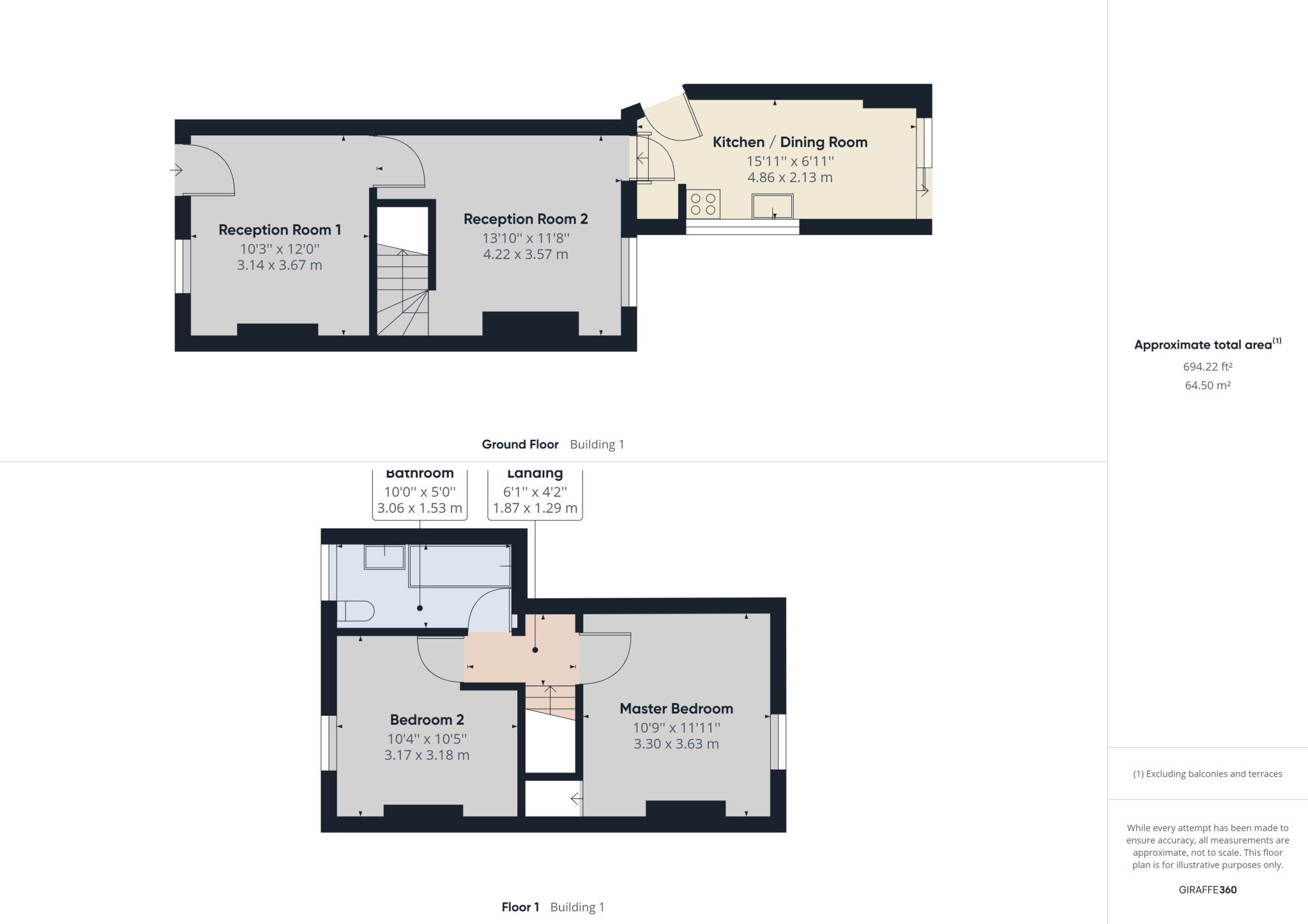 Lower Chestnut Street, Worcester, Worcestershire, WR1 floorplan