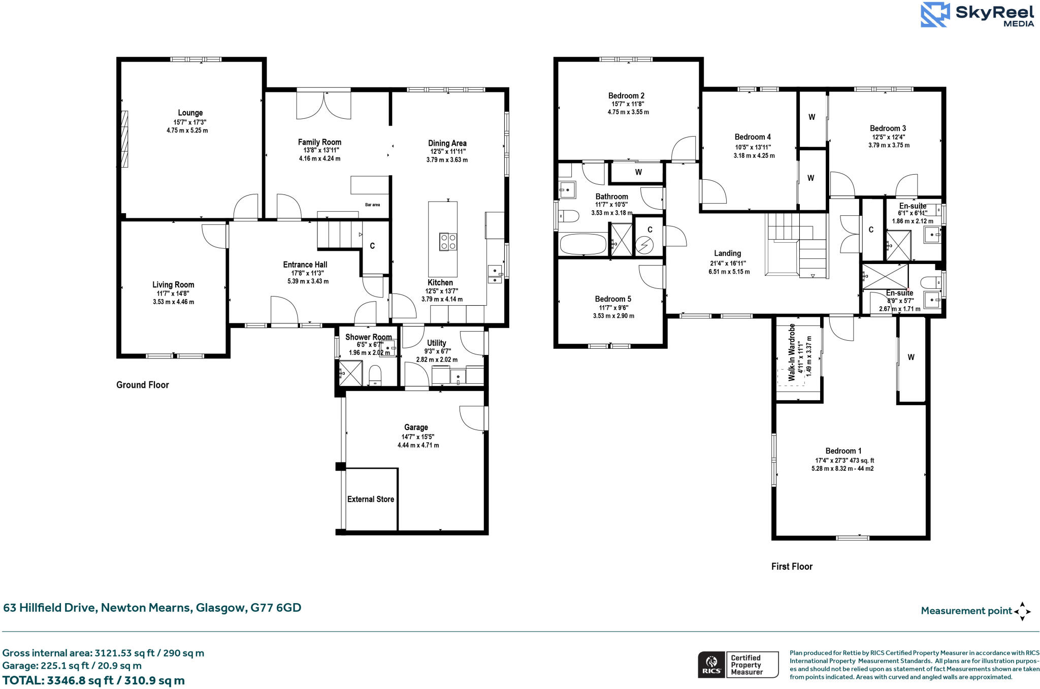 Hillfield Drive, Newton Mearns, Glasgow, East Renfrewshire floorplan