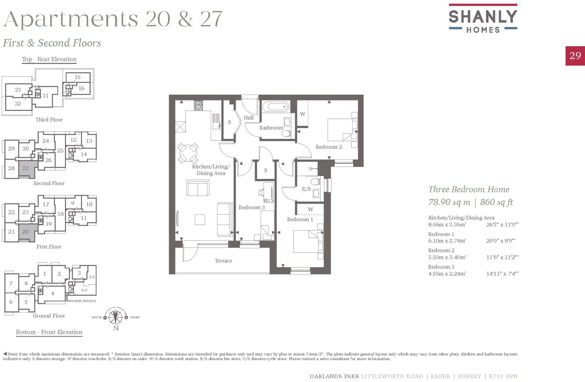 Oaklands Park, 2 Littleworth Road, Esher, KT10 floorplan