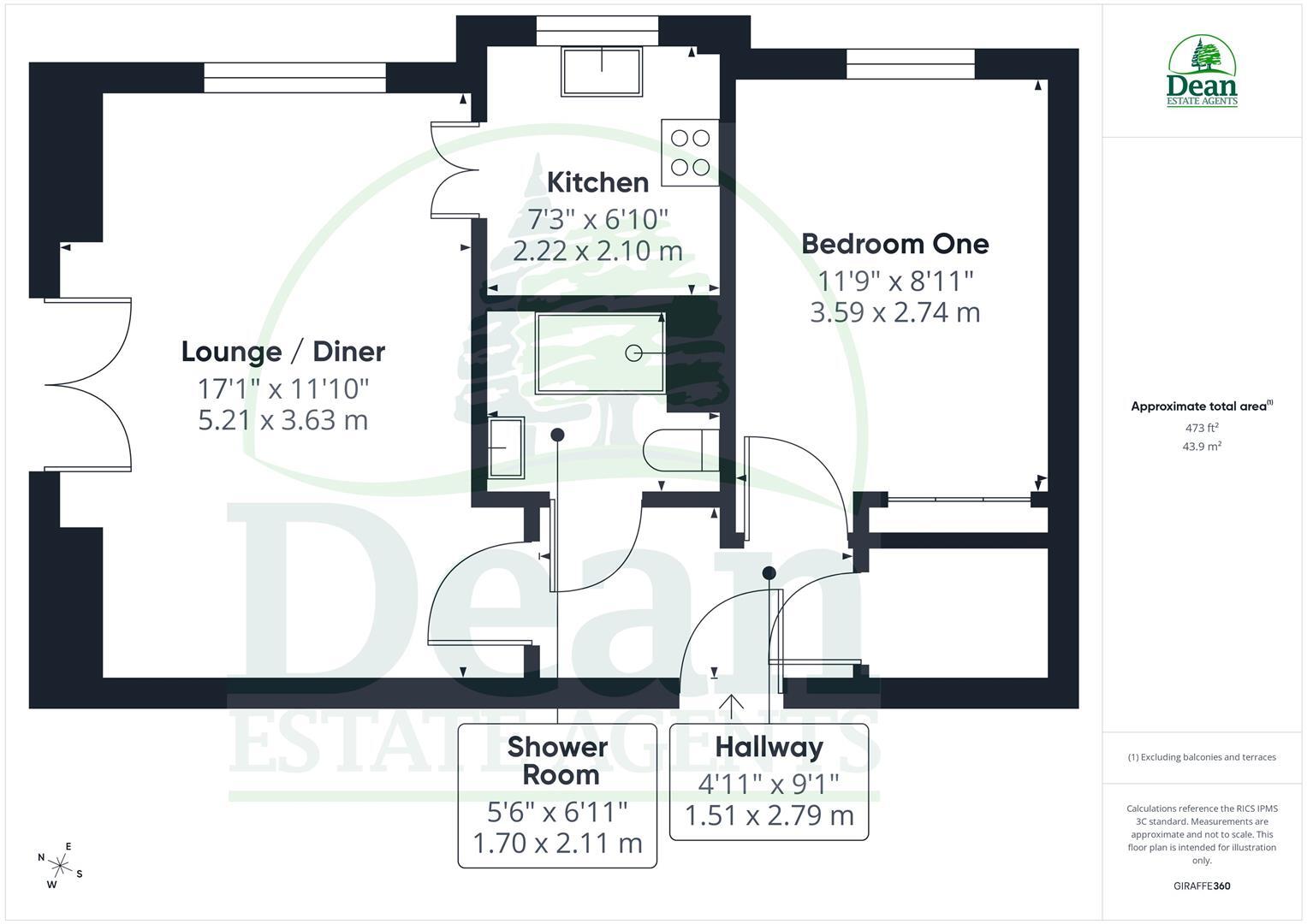 Kings Meadow Court, Lydney floorplan