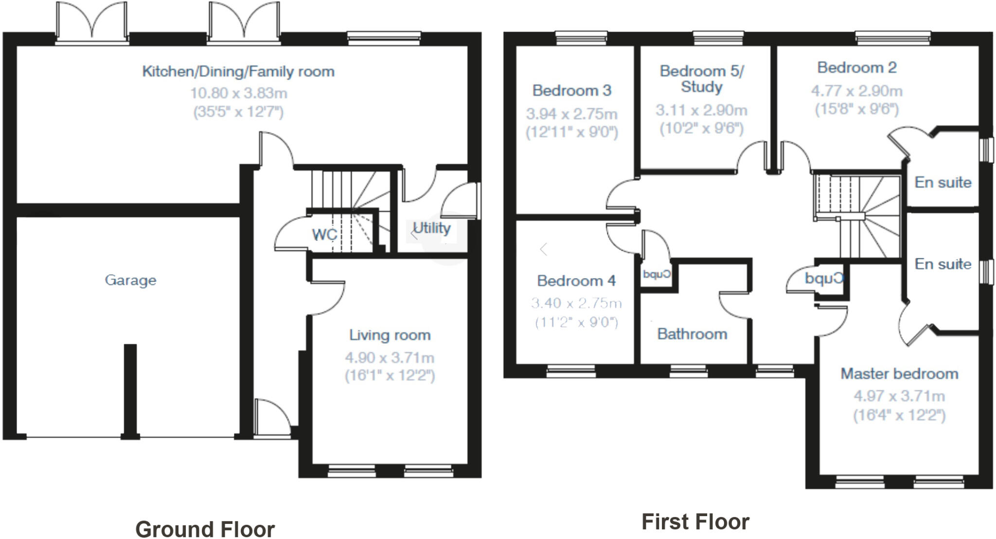 Clos Rhys Meurug, Capel Llanilltern, Cardiff CF5 6GA floorplan