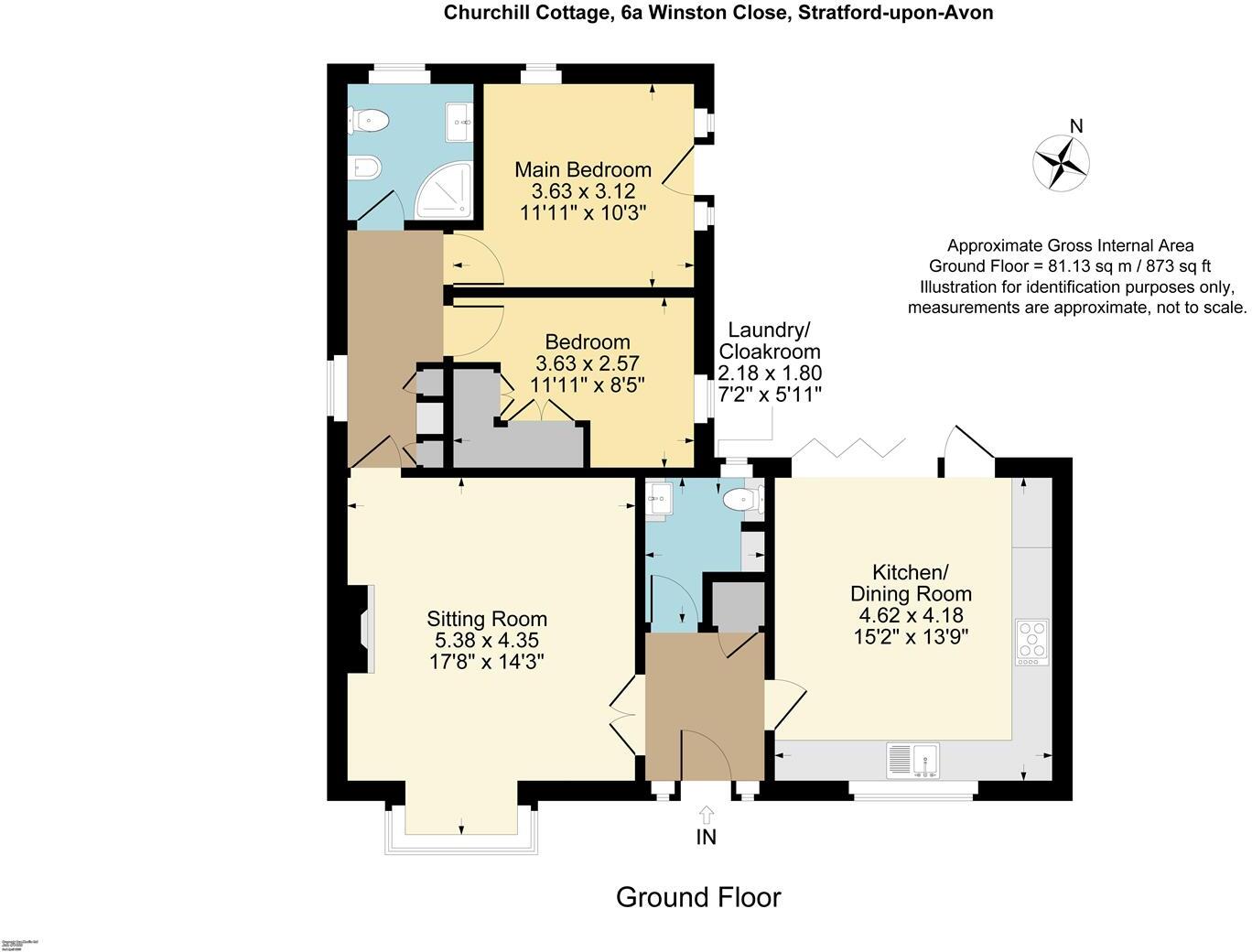 Winston Close, Stratford-Upon-Avon floorplan