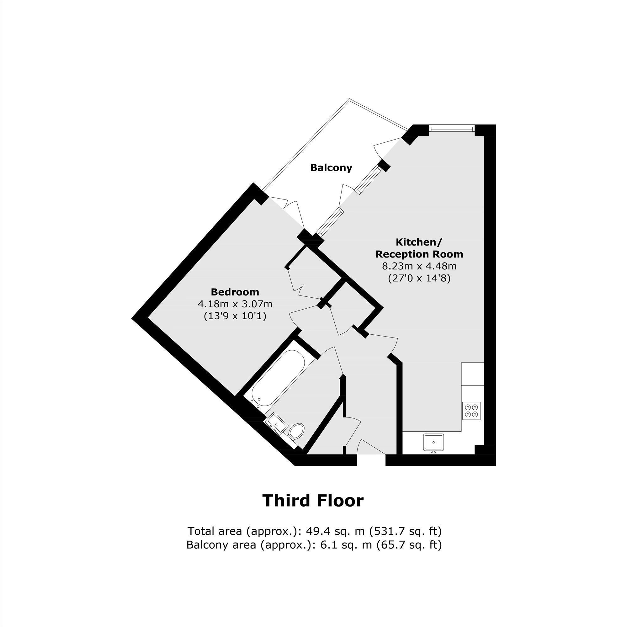 Maud Street, Canning Town floorplan