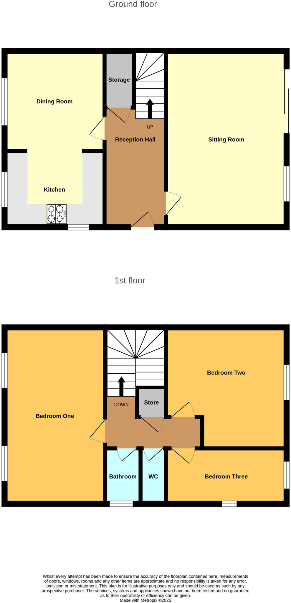 Buckingham Close, Malvern, WR14 floorplan