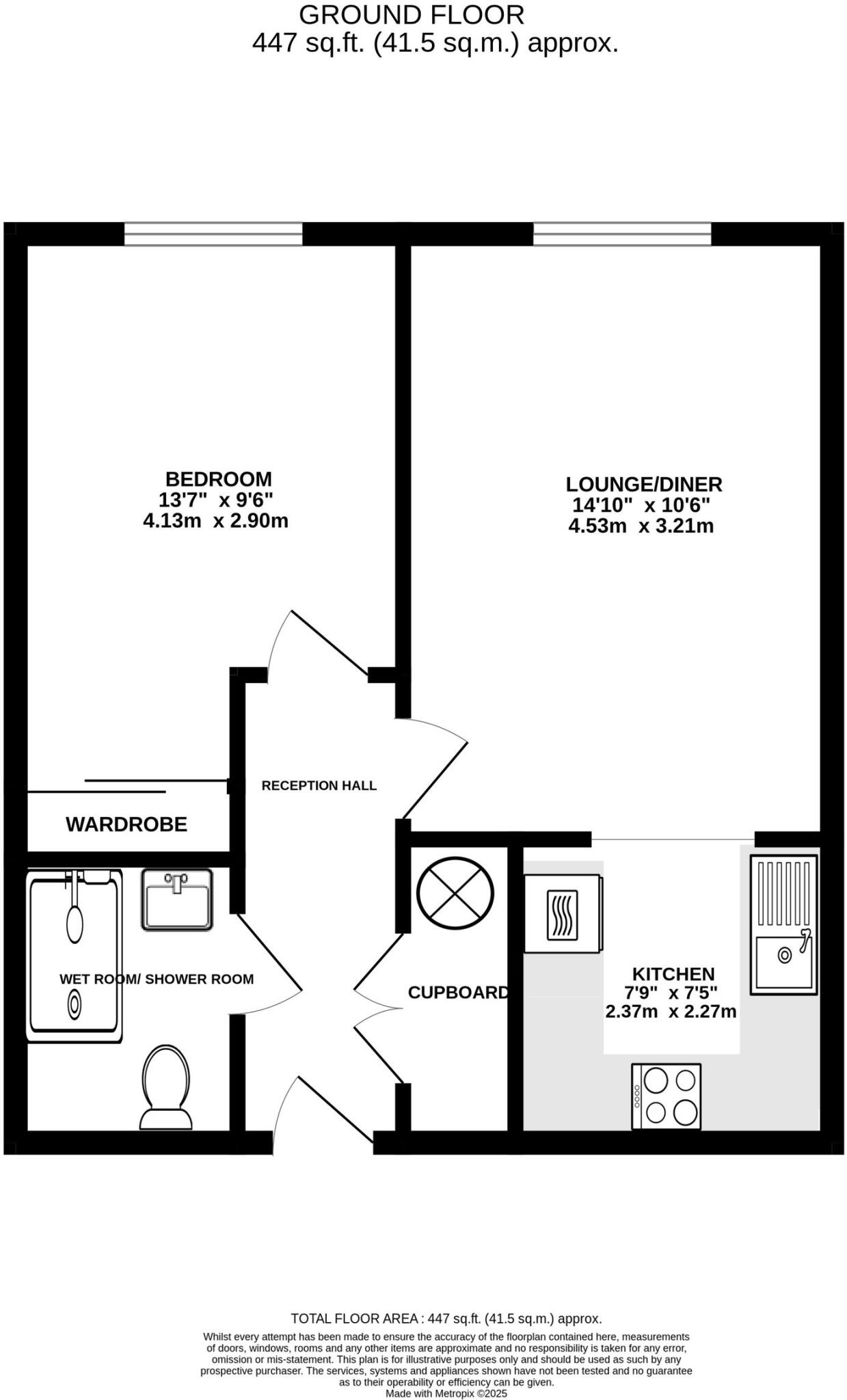 Collingwood Court, Royston, SG8 floorplan