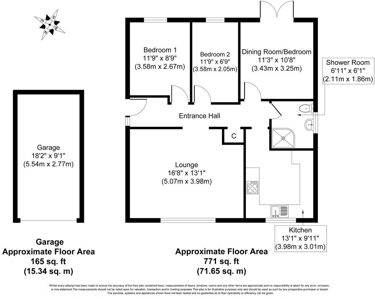 Newton Street, Newton St Faith, Norwich NR10 3AD  floorplan