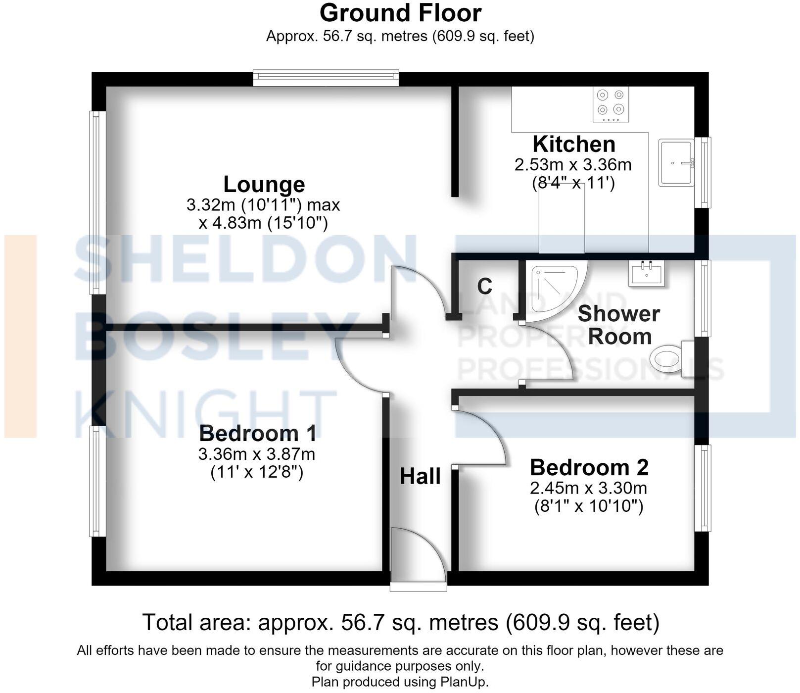St. Swithins Drive, Lower Quinton, CV37 floorplan