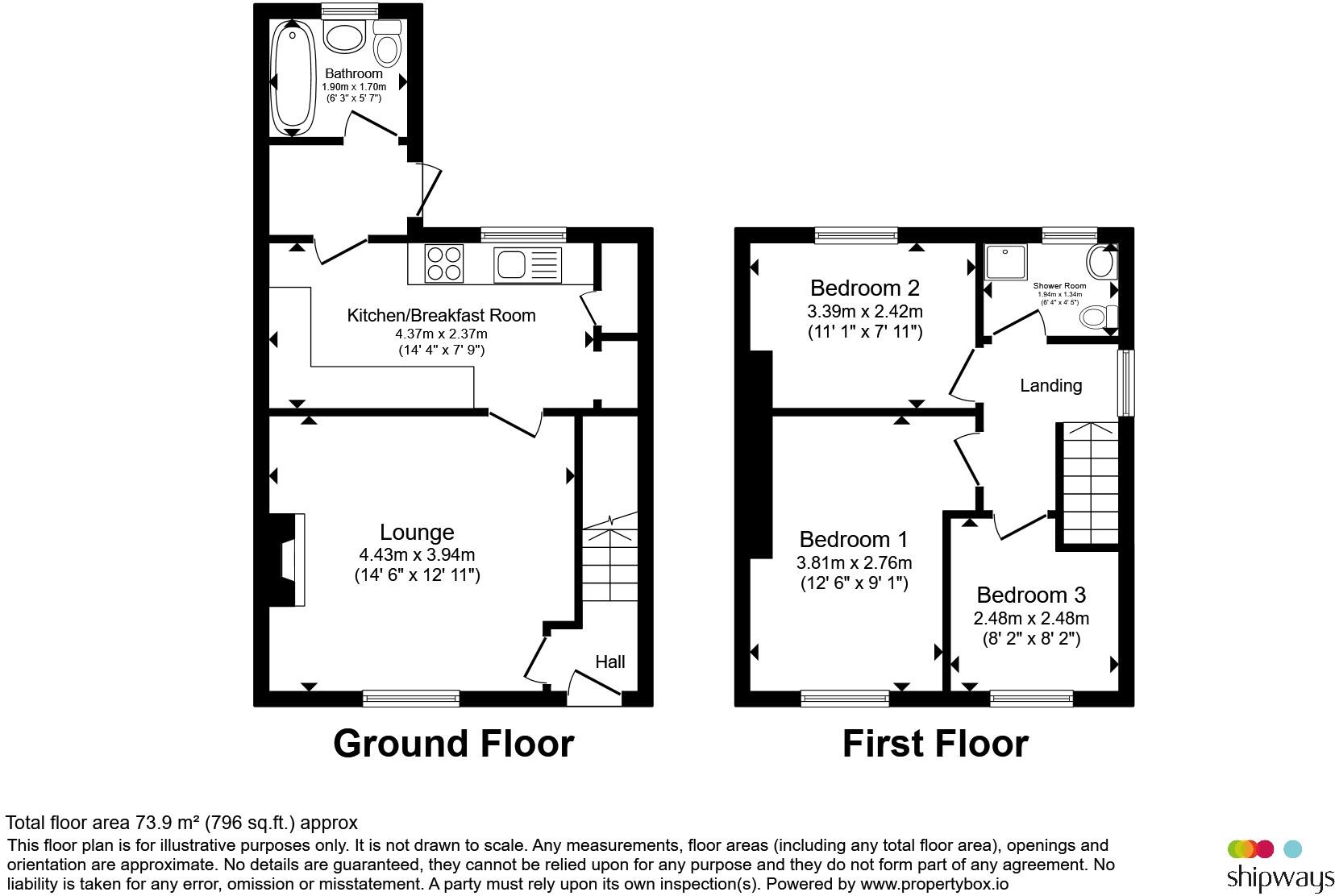 Pope Street, RUGBY floorplan