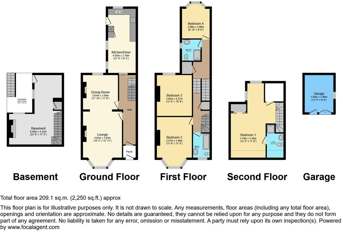 St Peters Road, Margate, CT9 floorplan