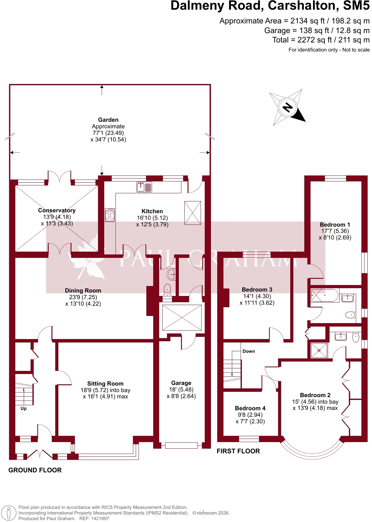 Dalmeny Road, Carshalton floorplan