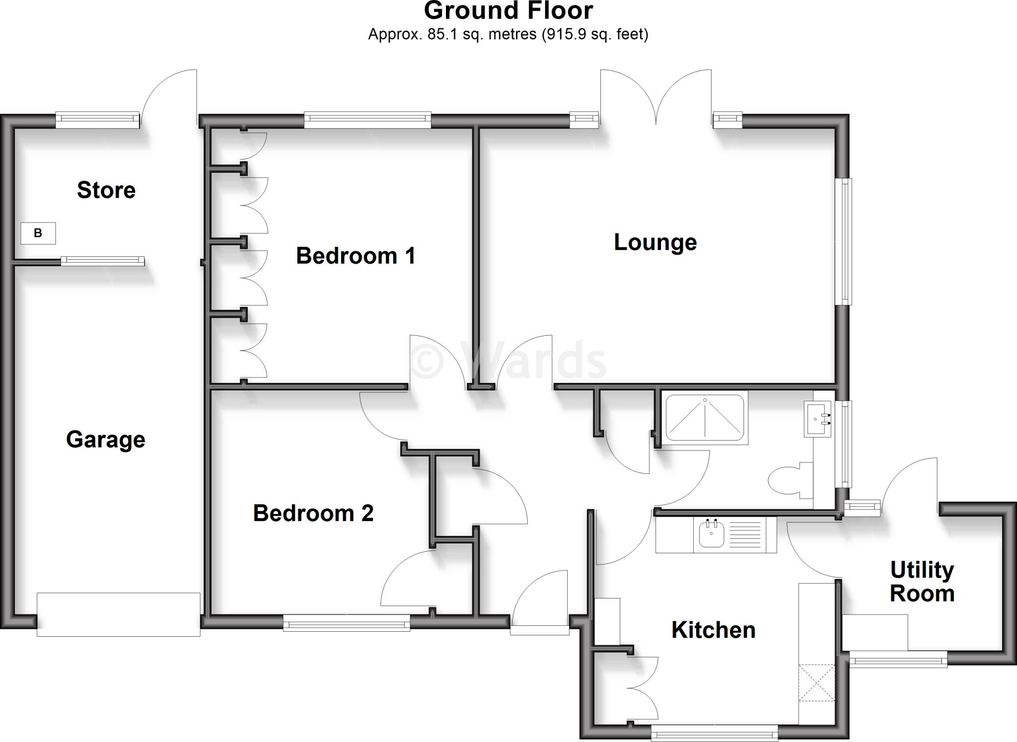 West Hythe Road, Hythe, Kent floorplan