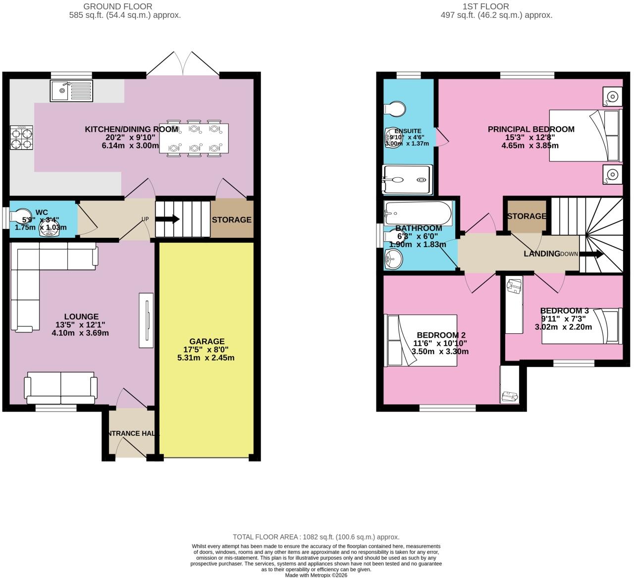 Franks Close, Howden, Goole, DN14 floorplan