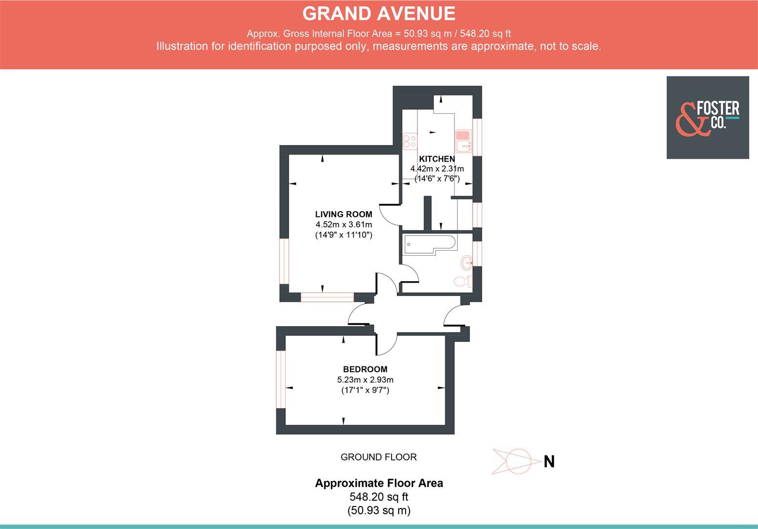 Grand Avenue, Hove floorplan
