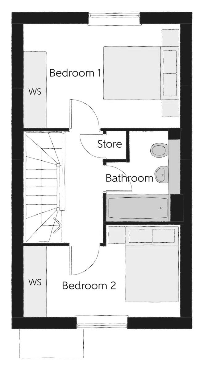 Bronze Fields, Bury St Edmunds floorplan
