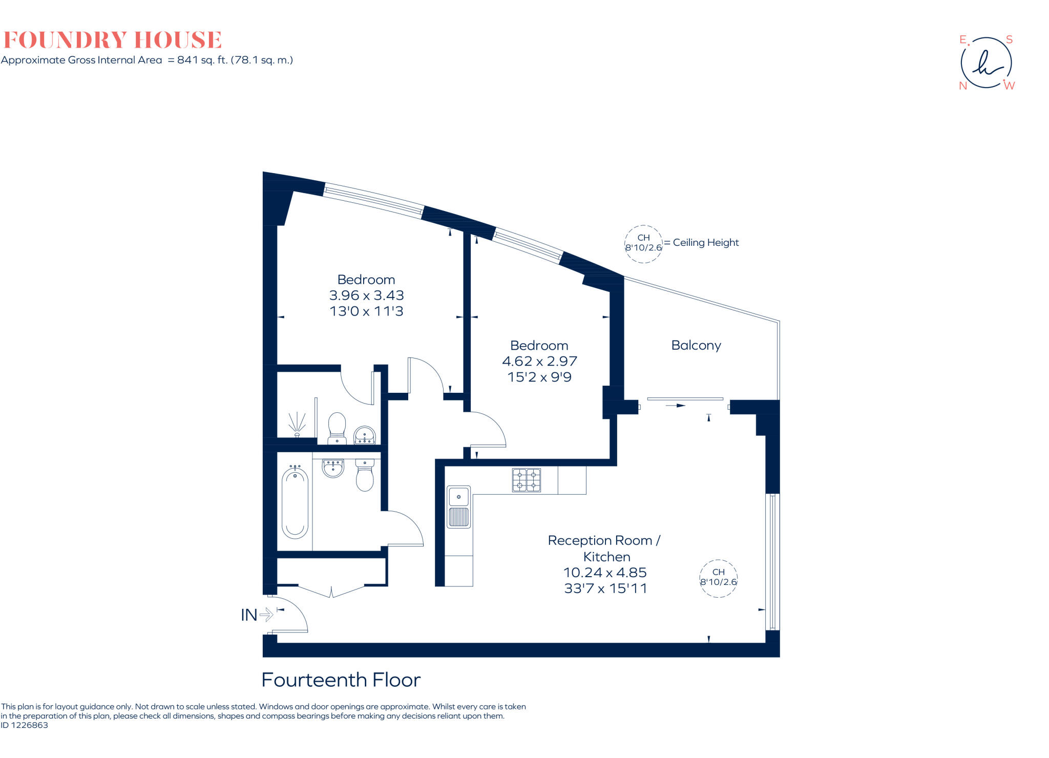 Elmsleigh Road Staines-upon-Thames TW18 floorplan