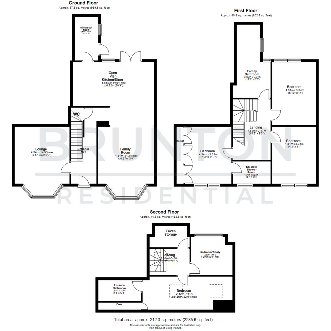 Bath Terrace, Gosforth, NE3 floorplan