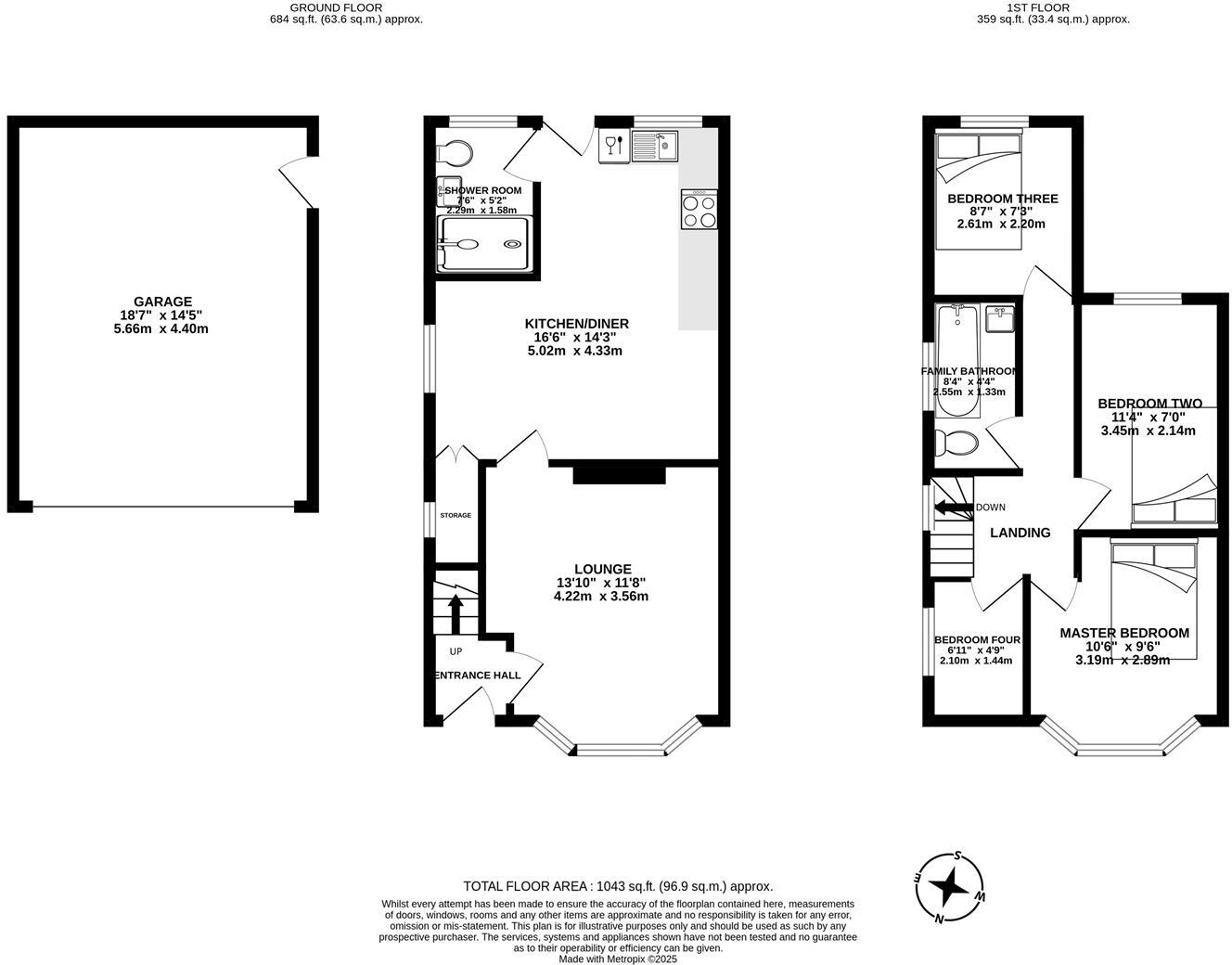 Edgehill Crescent, Leyland floorplan