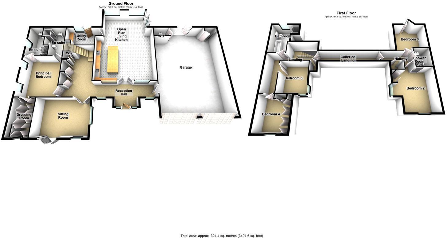 Kemp Road, Swanland floorplan