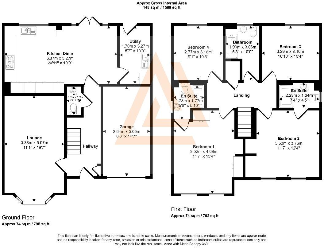 Elderberry Close, Wynyard, TS22 floorplan