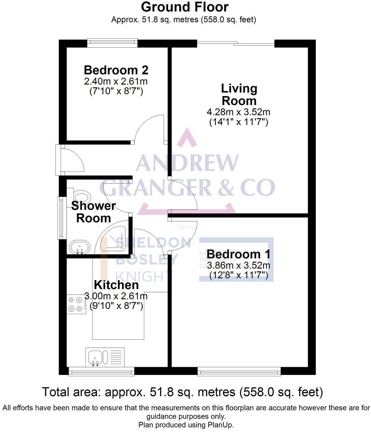 Dove Rise, Oadby, LE2 floorplan