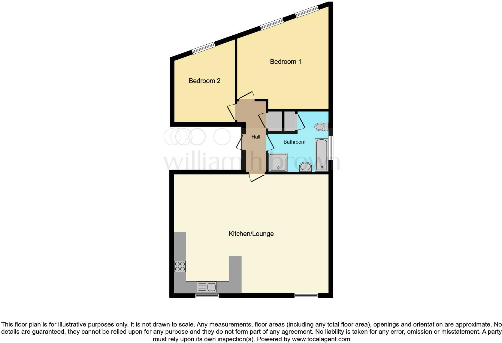New Road, Luddendenfoot, HALIFAX floorplan